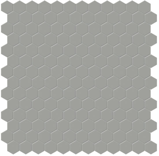 1" Taupe Matte Hex Mosaic |  Carpet Barn Carpet One Inc.