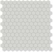 1" Warm Grey Matte Hex Mosaic |  Carpet Barn Carpet One Inc.