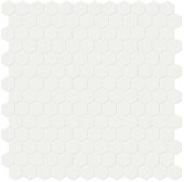 1" White Matte Hex Mosaic |  Carpet Barn Carpet One Inc.