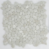 12X12 Light Grey Pebble Mosaic |  Carpet Barn Carpet One Inc.