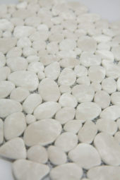 12X12 Light Grey Pebble Mosaic |  Carpet Barn Carpet One Inc.