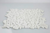 12X12 White Pebble Mosaic |  Carpet Barn Carpet One Inc.
