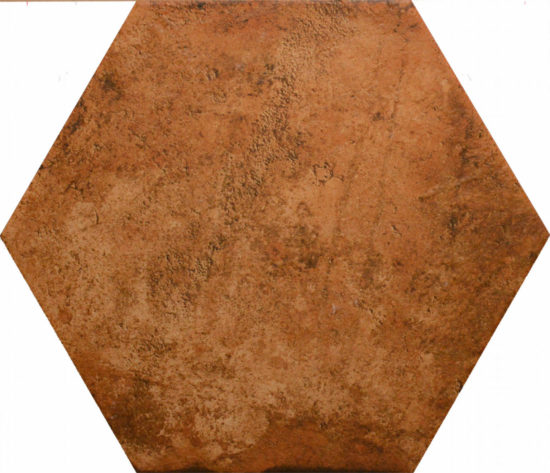 13X16 Rosso Hexagon |  Carpet Barn Carpet One Inc.