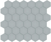 2" Cloud Blue Matte Hex Mosaic |  Carpet Barn Carpet One Inc.