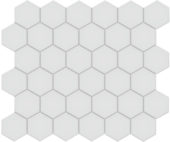 2" Gallery Grey Matte Hex Mosaic |  Carpet Barn Carpet One Inc.