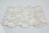 2" Light Grey Hexagon Mosaic |  Carpet Barn Carpet One Inc.