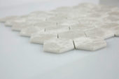 2" Light Grey Hexagon Mosaic |  Carpet Barn Carpet One Inc.