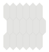 2x5 Vintage Grey Matte Picket Mosaic |  Carpet Barn Carpet One Inc.