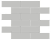 2x6 Loft Grey Matte Brick Mosaic |  Carpet Barn Carpet One Inc.