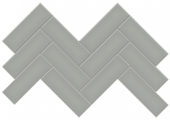 2x6 Taupe Glossy Herringbone Mosaic |  Carpet Barn Carpet One Inc.