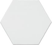 6" Bray Powder Glossy Hexagon |  Carpet Barn Carpet One Inc.