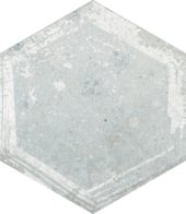 Alma 5.5X6.3 Grey Decor Hexagon |  Carpet Barn Carpet One Inc.