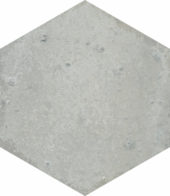Alma 5.5X6.3 Grey Hexagon |  Carpet Barn Carpet One Inc.