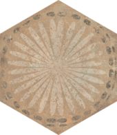 Alma 5.5X6.3 Sand Decor Hexagon |  Carpet Barn Carpet One Inc.