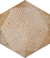 Alma 5.5X6.3 Sand Decor Hexagon |  Carpet Barn Carpet One Inc.
