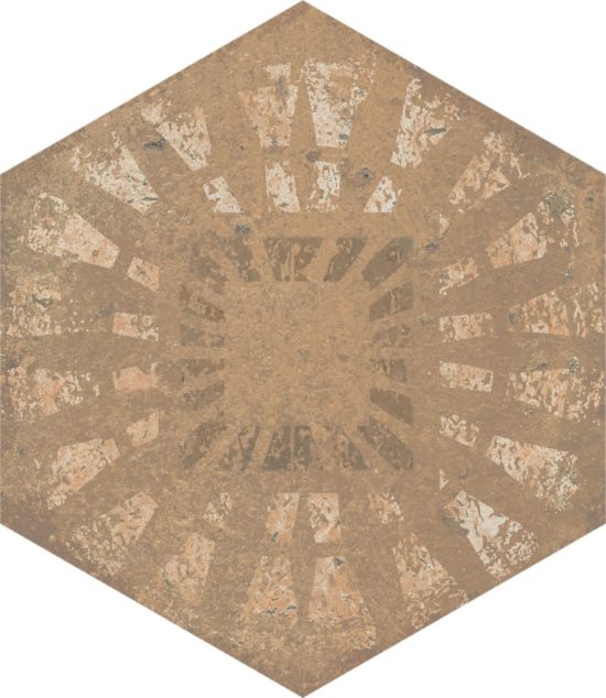 Alma 5.5X6.3 Sand Decor Hexagon |  Carpet Barn Carpet One Inc.
