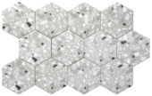Altea 5.5X6.3” Grey Hexagon |  Carpet Barn Carpet One Inc.
