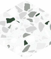 Altea 5.5X6.3” White Hexagon |  Carpet Barn Carpet One Inc.