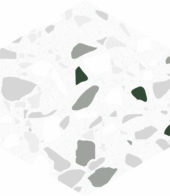 Altea 5.5X6.3” White Hexagon |  Carpet Barn Carpet One Inc.