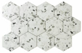 Altea 5.5X6.3” White Hexagon |  Carpet Barn Carpet One Inc.