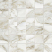 Amalfi Calacatta Honed 2X2 Mosaic |  Carpet Barn Carpet One Inc.