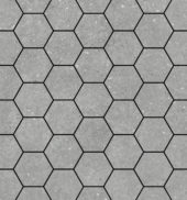 Ashland 3" Hexagon Grey Mosaic |  Carpet Barn Carpet One Inc.