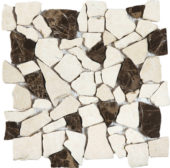 Beige/Brown Mini Opus Interlocking Mosaic |  Carpet Barn Carpet One Inc.