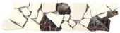Beige/Brown Opus Mosaic Interlocking Border |  Carpet Barn Carpet One Inc.