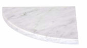 Bianco Carrara 9 Inch Shelf |  Carpet Barn Carpet One Inc.