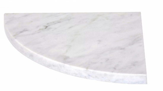 Bianco Carrara 9 Inch Shelf |  Carpet Barn Carpet One Inc.
