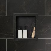 Black Ice Shower Niche 14.5 x12 Inside |  Carpet Barn Carpet One Inc.