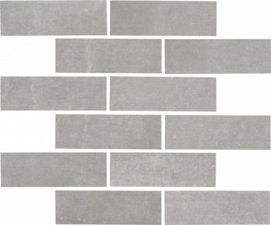 Broadway Silver 2X6 Mosaic |  Carpet Barn Carpet One Inc.