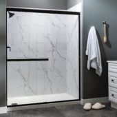 Carrara Marble Shower Wall Kit 30x60x78 |  Carpet Barn Carpet One Inc.