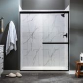 Carrara Marble Shower Wall Kit 32x60x78 |  Carpet Barn Carpet One Inc.