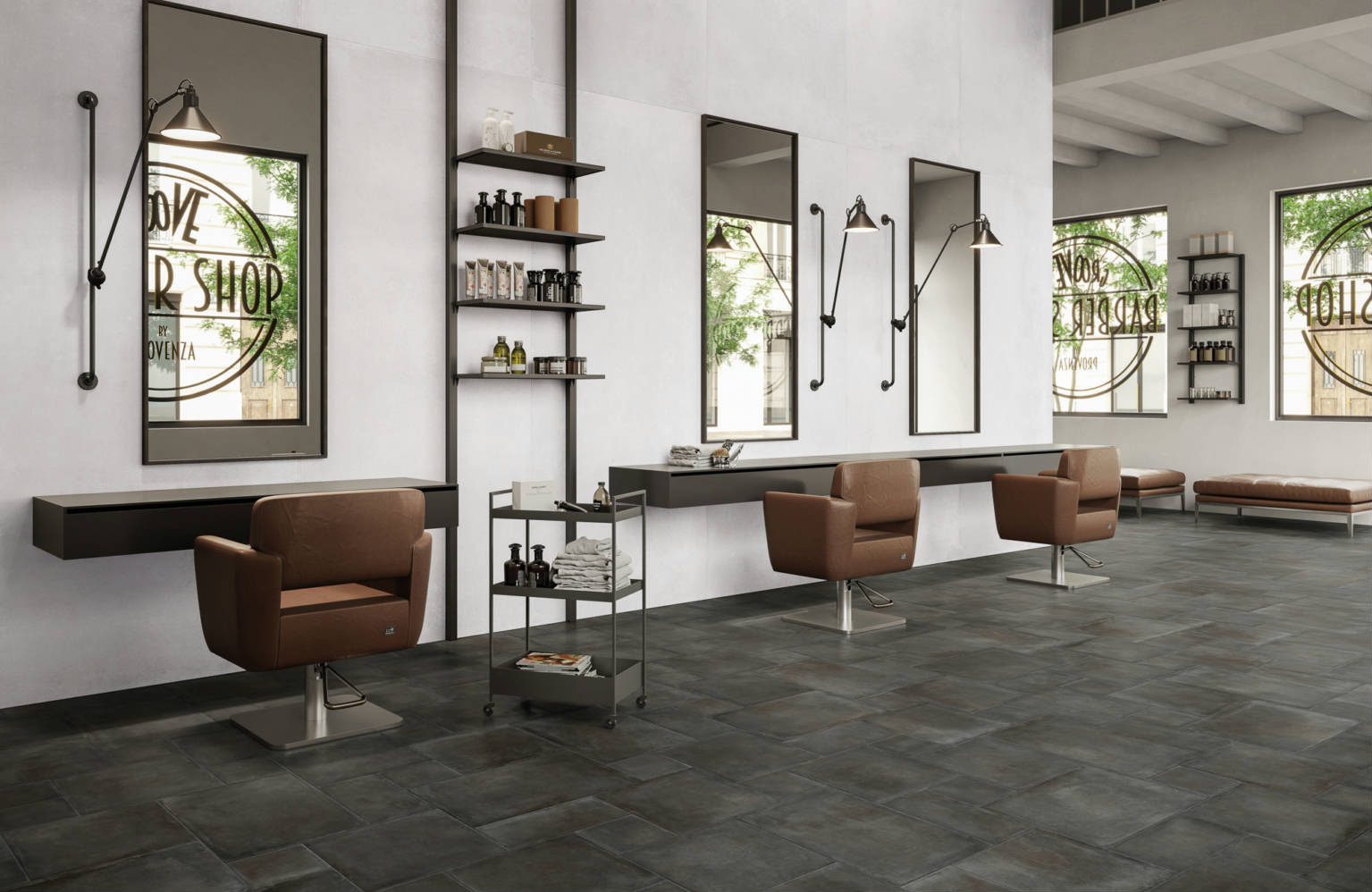 Charleston Palms Steel Modular 3 |  Carpet Barn Carpet One Inc.