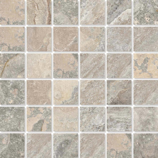 Chitwan Gris 2X2 Mosaic |  Carpet Barn Carpet One Inc.