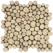 Coffee Tree Wood Interlocking Mosaic |  Carpet Barn Carpet One Inc.