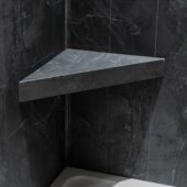 Cracked Slate Shower Bench 26x18.63x3 |  Carpet Barn Carpet One Inc.