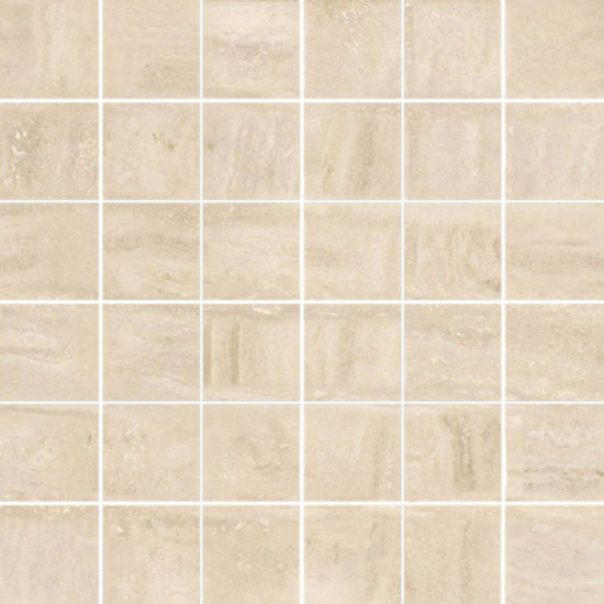 Crema Navona Polished 2X2 Mosaic |  Carpet Barn Carpet One Inc.