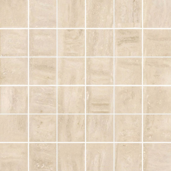 Crema Navona Polished 2X2 Mosaic |  Carpet Barn Carpet One Inc.