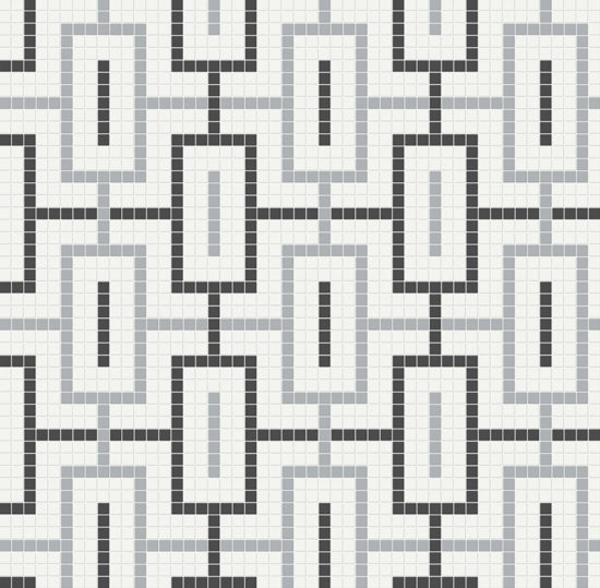 Dawn Blend Matte Chain Pattern Mosaic |  Carpet Barn Carpet One Inc.
