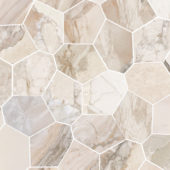 Dynasty Almond Polished/Matte 11X12 Eggs Mosaic |  Carpet Barn Carpet One Inc.