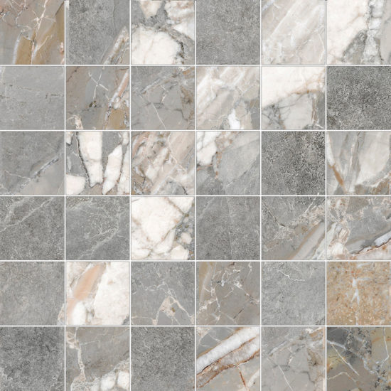 Dynasty Grey 2X2 Mosaic |  Carpet Barn Carpet One Inc.