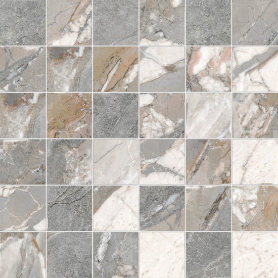 Dynasty Grey 2X2 Mosaic |  Carpet Barn Carpet One Inc.