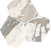 Dynasty Grey Polished/Matte 11X12 Eggs Mosaic |  Carpet Barn Carpet One Inc.