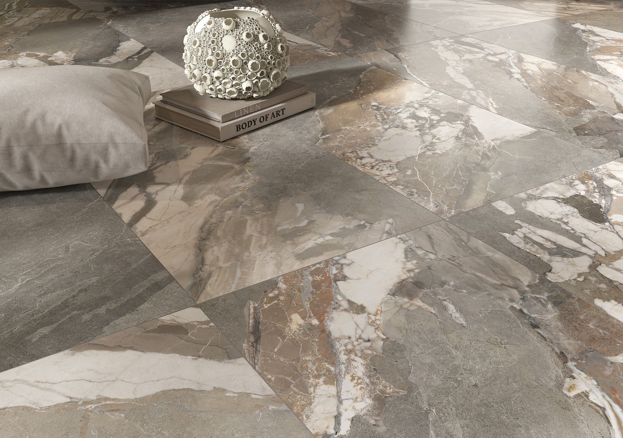 Dynasty Grey Polished/Matte 24x48 1 |  Carpet Barn Carpet One Inc.