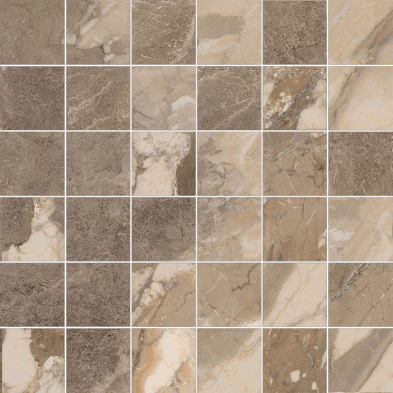 Dynasty Taupe 2X2 Mosaic |  Carpet Barn Carpet One Inc.