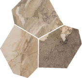 Dynasty Taupe Polished/Matte 11X12 Eggs Mosaic |  Carpet Barn Carpet One Inc.