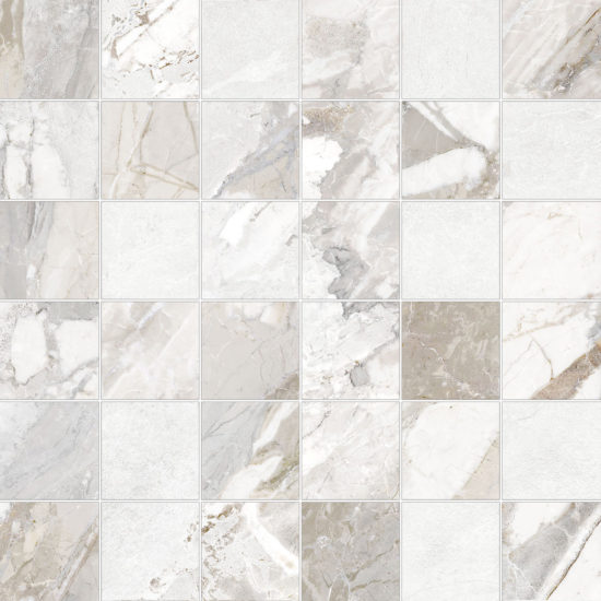 Dynasty White 2X2 Mosaic |  Carpet Barn Carpet One Inc.