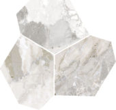Dynasty White Polished/Matte 11X12 Eggs Mosaic |  Carpet Barn Carpet One Inc.